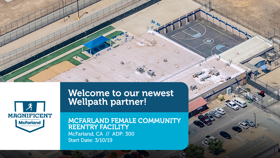 to our newest Partner, McFarland Female Community Reentry